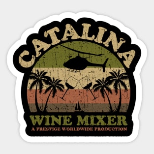 RETRO CATALINA WINE MIXER Sticker